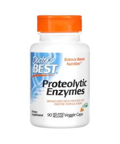 Enzymes proteolityczne - 90 kaps. roślinnych