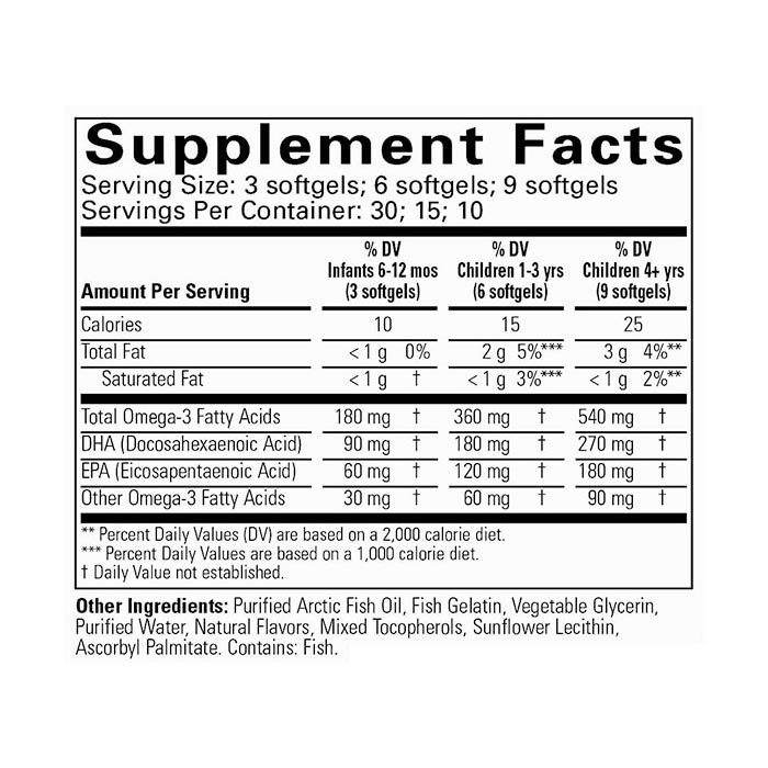 Czysty DHA w Tabletkach do Żucia, Naturalne Owoce Leśne - 90 Miękkich Kapsułek - obrazek 3