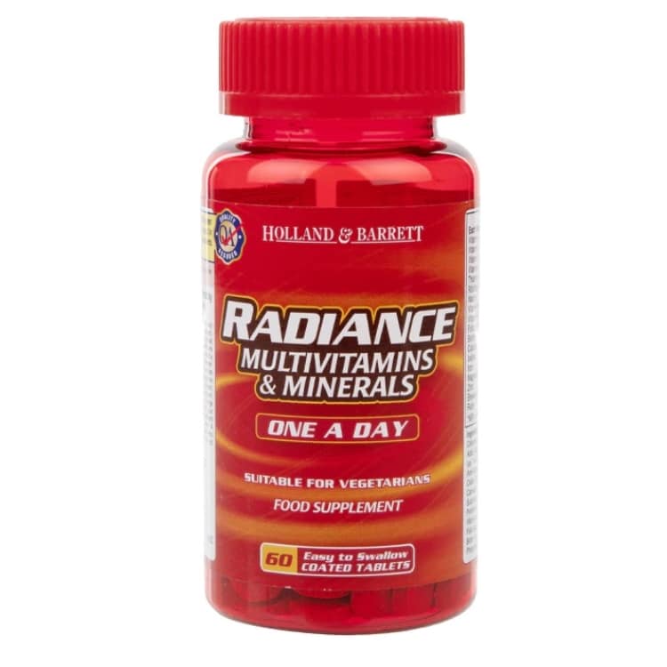 Radiance Multiwitaminy i Minerały Jedna Tabletka Dziennie - 60 tabletek (EAN 5017174023105)