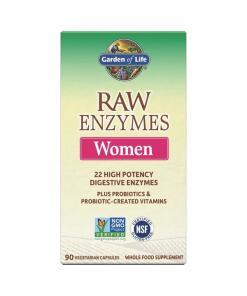 Raw Enzymes Women - 90 kapsułek