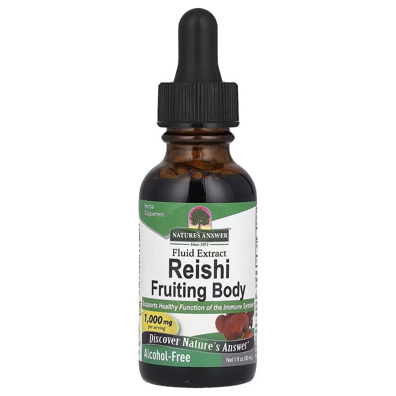 Reishi-frugtkrop, 1000 mg - 30 ml