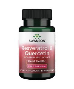 Resweratrol i Quercetin - 30 kapsułek