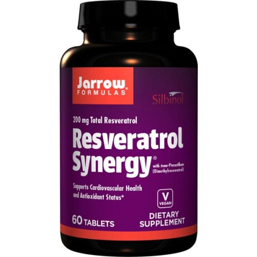 Resweratrol Synergy, 200 mg - 60 tabletek