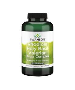 Rhodiola Bazylika Święta Waleriana Kompleks na stres - 180 tabletek
