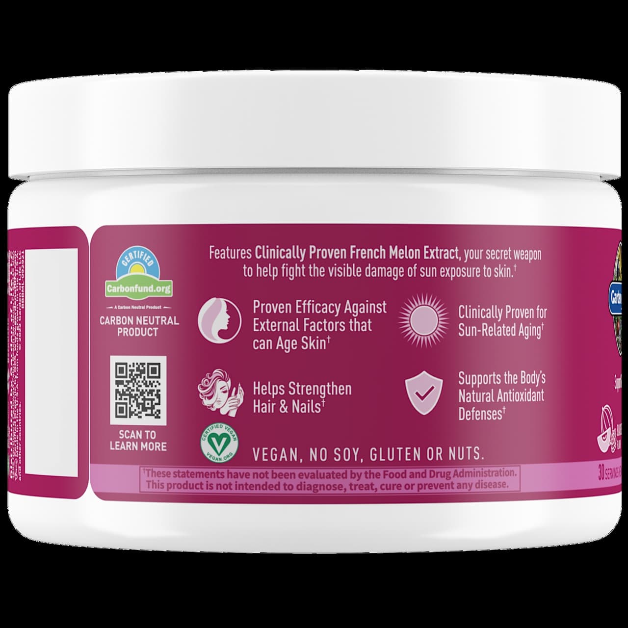 Burak Piękność Czarna Porzeczka Melon 105g Proszek - obrazek 3