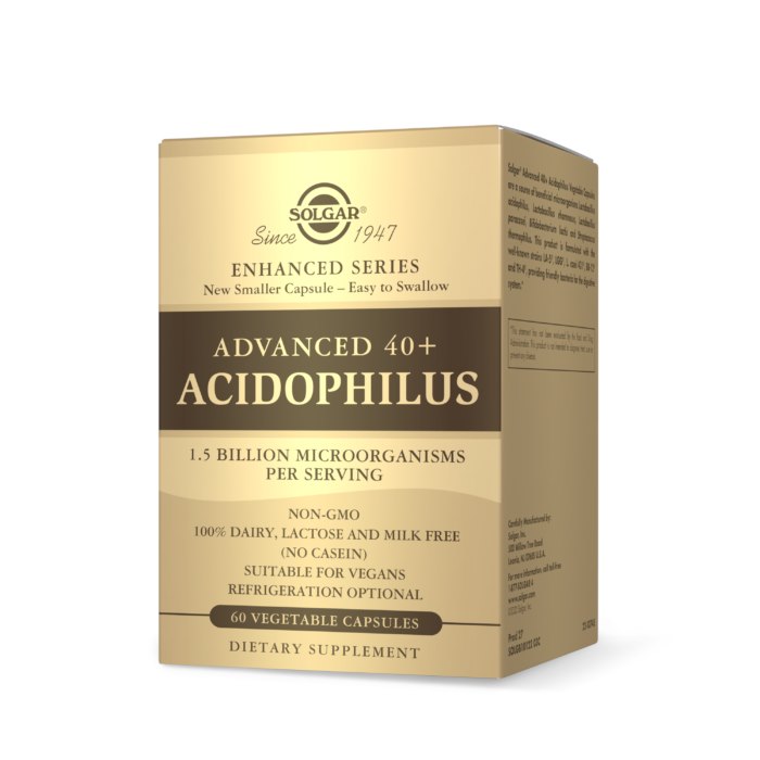 SOLGAR Advanced 40+ Acidophilus (60 kaps.)