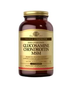SOLGAR Glucosamine Chondroitin MSM - glukozamina chondroityna MSM 120 tabletek