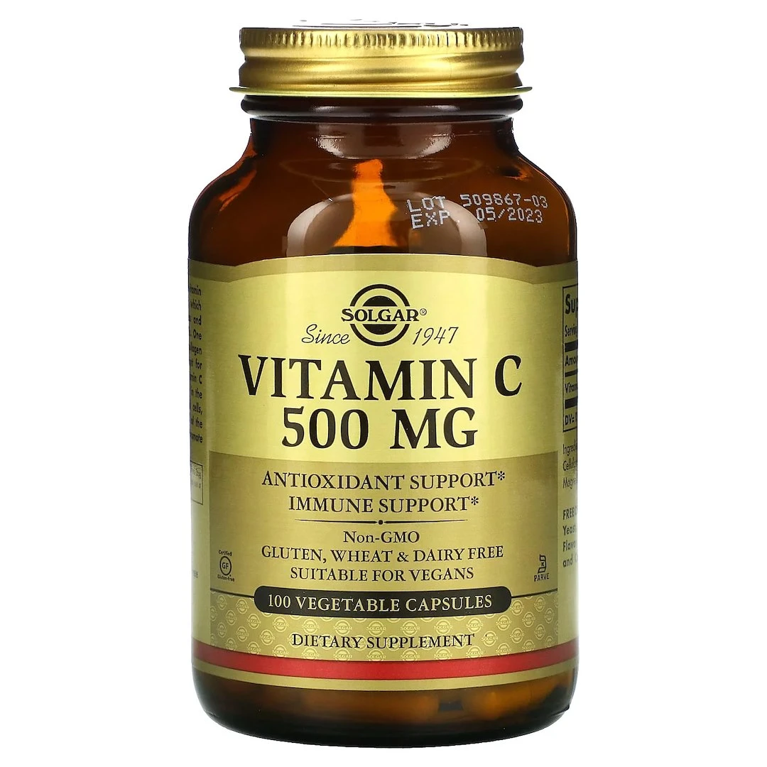 SOLGAR Witamina C 500 mg (100 kaps)