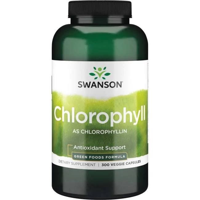 SWANSON Chlorofil 60mg 300 kaps