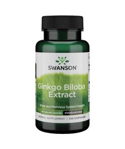 SWANSON Miłorząb ekstr GinkgoSelect 60mg 120k