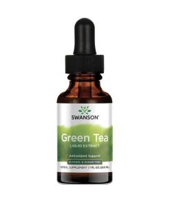 SWANSON Green Tea liquid extract 29 - płynny ekstakt z zielonej herbaty