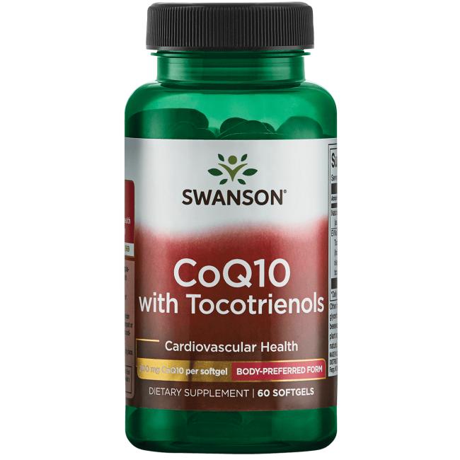 CoQ10, 200 mg (z 20 mg tokotrienoli) - 60 miękkie kapsułki