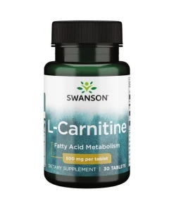 SWANSON L-karnityna 500mg 30 tabl
