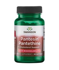 SWANSON Pantesin Panthetyna 300mg 60 kapsułek