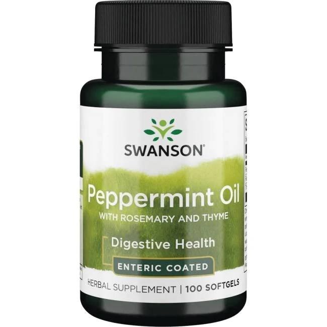 SWANSON Peppermint Oil Combination 100sgels