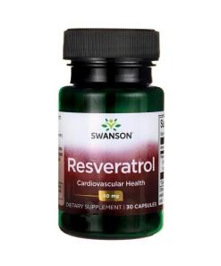 SWANSON Resweratrol 50mg 30 kapsułek