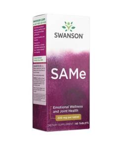 SWANSON SAMe 200mg 60 tabletek