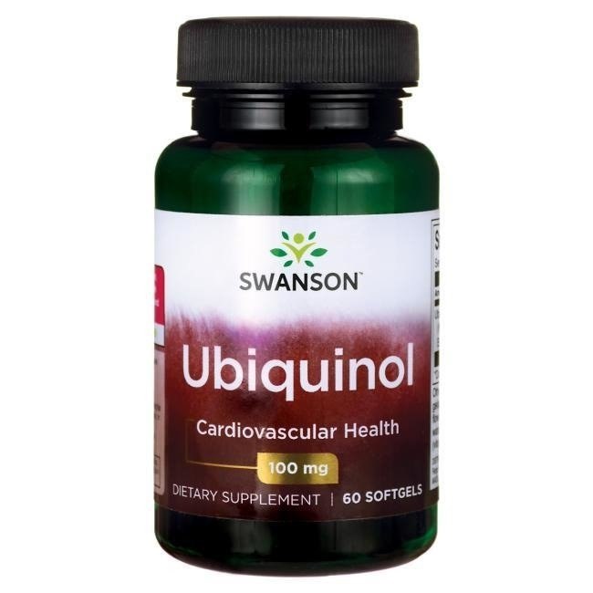 SWANSON Ubiquinol 100mg 60sgels