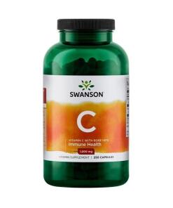 SWANSON Witamina C1000 + dzika ró¿a 250 kaps