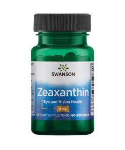 SWANSON Zeaksantyna 4mg 60kaps