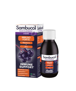 Sambucol Immuno Forte Liquid czarny bez (120 ml)