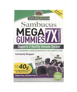 Sambucus Mega żelki 7X moc