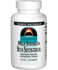 Source Naturals Mega Strength Beta Sitosterol 375mg 120 tabletek roślinnych