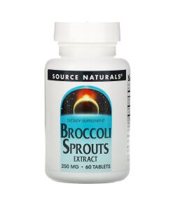 Source Naturals ekstrakt ze słonecznika brokułowego 250 mg 60 tabletek