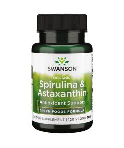 Spirulina i Astaksantyna - 120 tabletek wegetariańskich