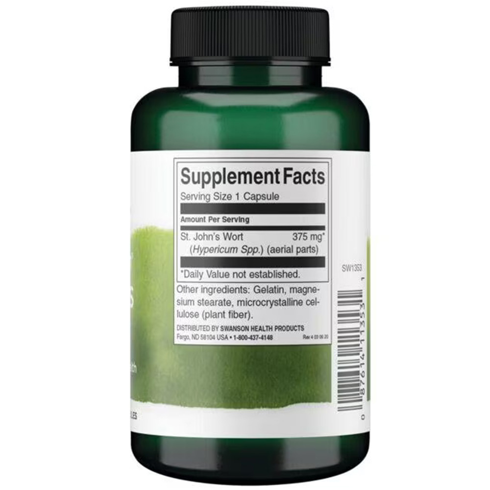 Pełne Spektrum Dziurawiec Ostroklapowy, 375 mg - 60 kapsułek - obrazek 3