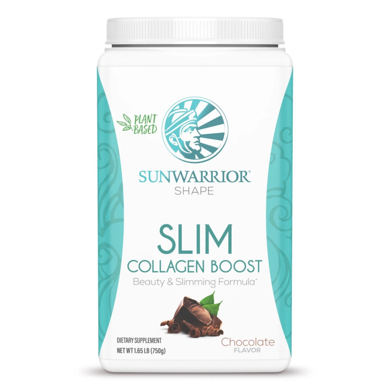 Sunwarrior - Slim Collagen Boost Czekoladowy, Proszek