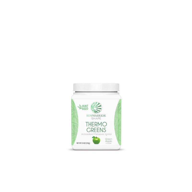 Sunwarrior - Thermo Greens wspomagające odchudzanie, smak jabłkowy, proszek