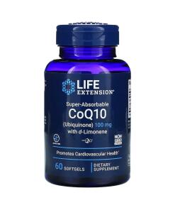 Super-Wchłanialne CoQ10 (Ubiquinone) z d-Limonem