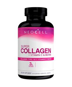 Super Collagen + Vitamin C & Biotin - 180 tablets