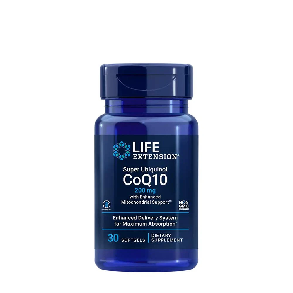 Super Ubiquinol CoQ10 with Enhanced Mitochondrial Support