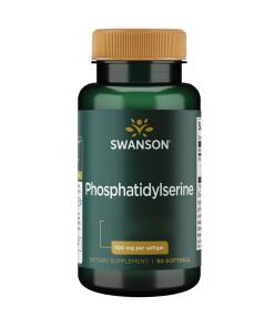 Swanson fosfatydyloseryna 100mg 90 miękkich kapsułek