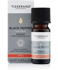 TISSERAND AROMATHERAPY Czarny pieprz Piper Nigrum organiczny (9 ml)