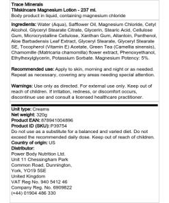 TMSkincare Lotion magnezu - 237 ml