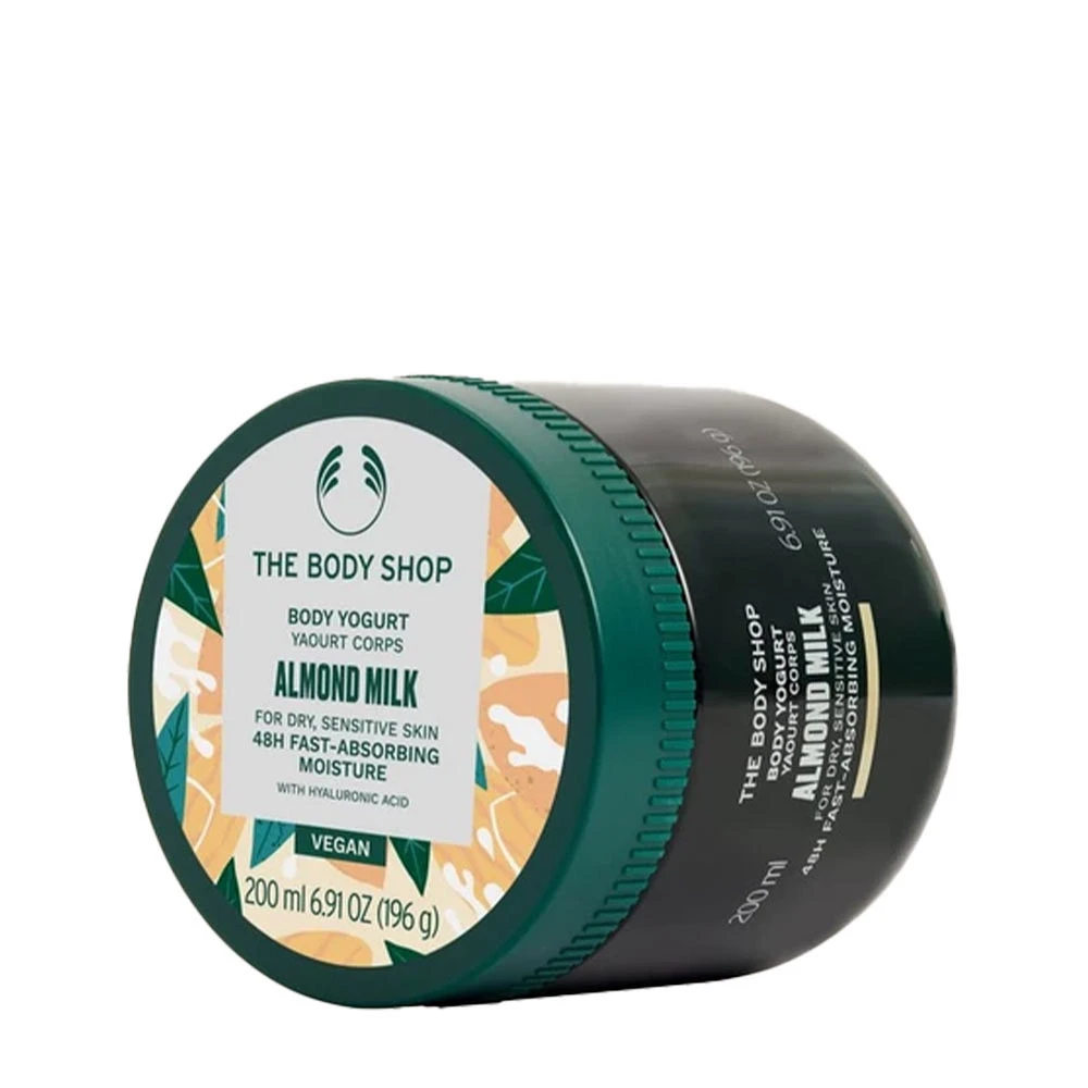 The Body Shop - Jogurt do ciała z mlekiem migdałowym (200 ml, mleko migdałowe) - obrazek 3