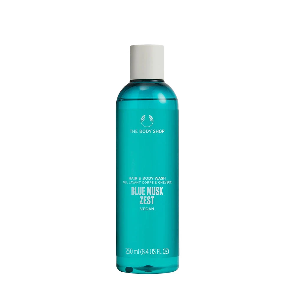 The Body Shop Blue Musk Zest Hair and Body Wash żel do mycia ciała i włosów (250 ml)