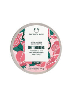 The Body Shop British Rose masło do ciała (200 ml)