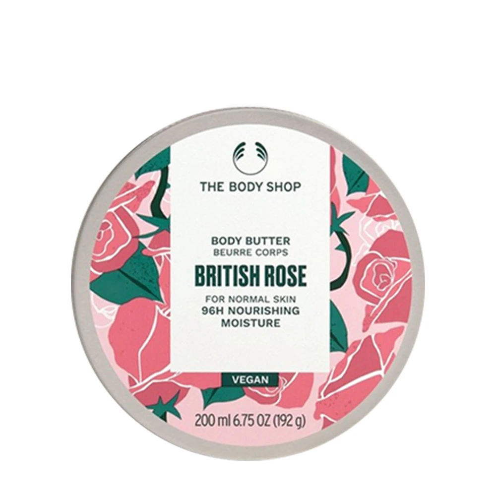 The Body Shop British Rose masło do ciała (200 ml)