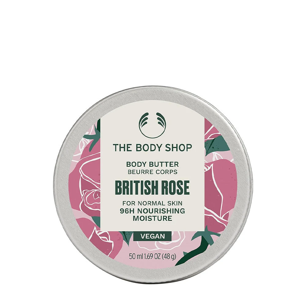 The Body Shop British Rose Body Butter masło do ciała (50 ml)