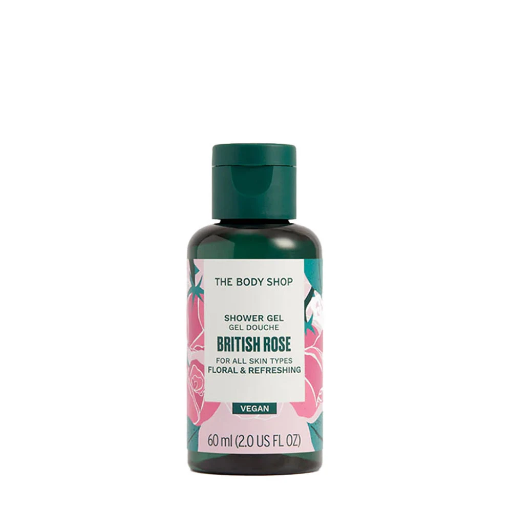 The Body Shop British Rose Shower Gel żel pod prysznic (60 ml)