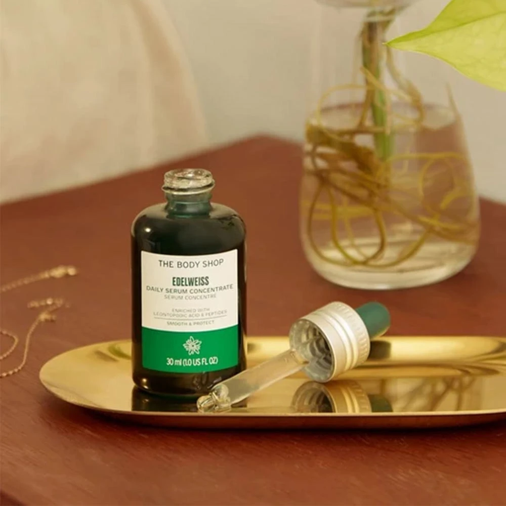 The Body Shop - Koncentrat Serum Codzienne z Rośliny Edelweiss (30 ml) - obrazek 3