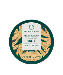 The Body Shop Ginger Hair & Scalp Scrub peeling do włosów i skóry głowy (240 ml)