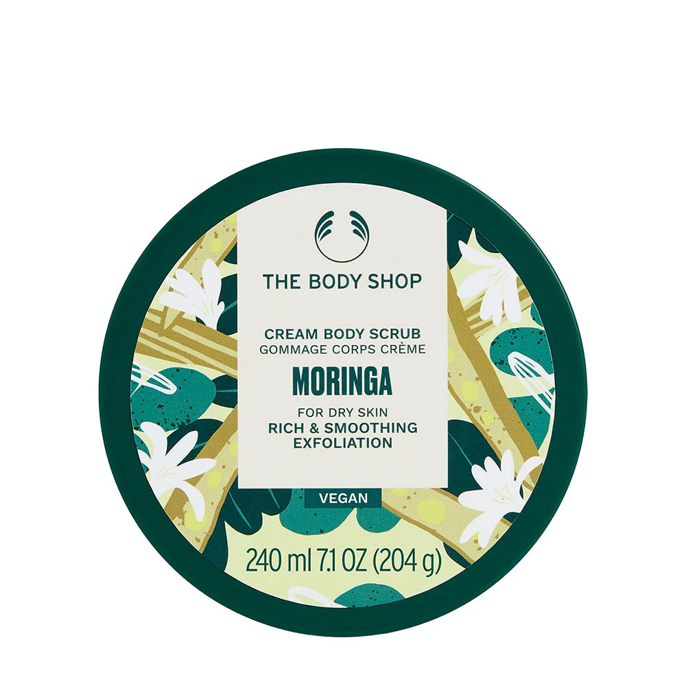 The Body Shop - Peeling do ciała Moringa (240 ml)