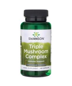 Triple Mushroom Standardized Complex - 60 kapsułek