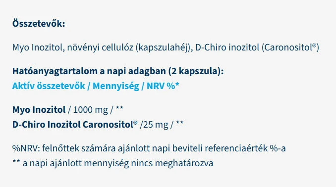 USA Medical - Myo-Inozytol i D-Chiro-Inozytol (60 kapsułek) - obrazek 2