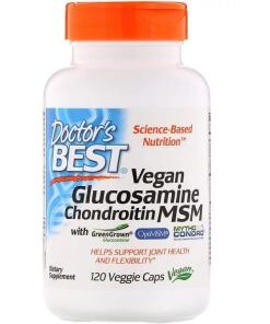 Vegan Glucosamine & Chondroitin & MSM - 120 vcaps